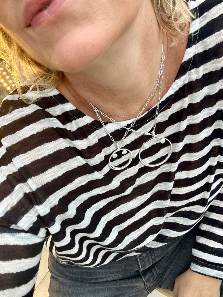 Happy Face Necklace