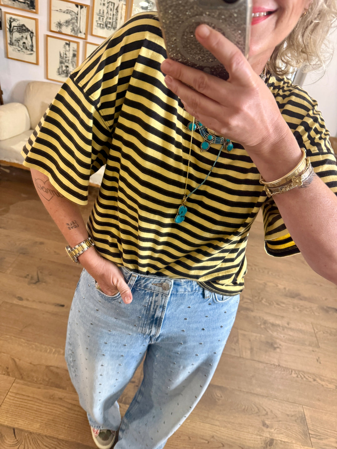 Sista Stripe Tee