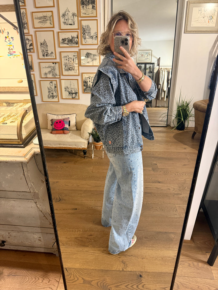 Animal Denim Jacket
