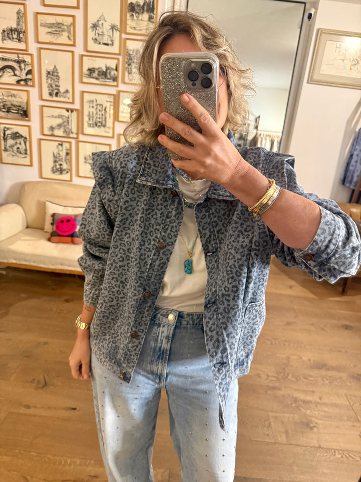 Animal Denim Jacket