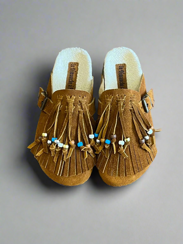 Nifty Shearling Clogs