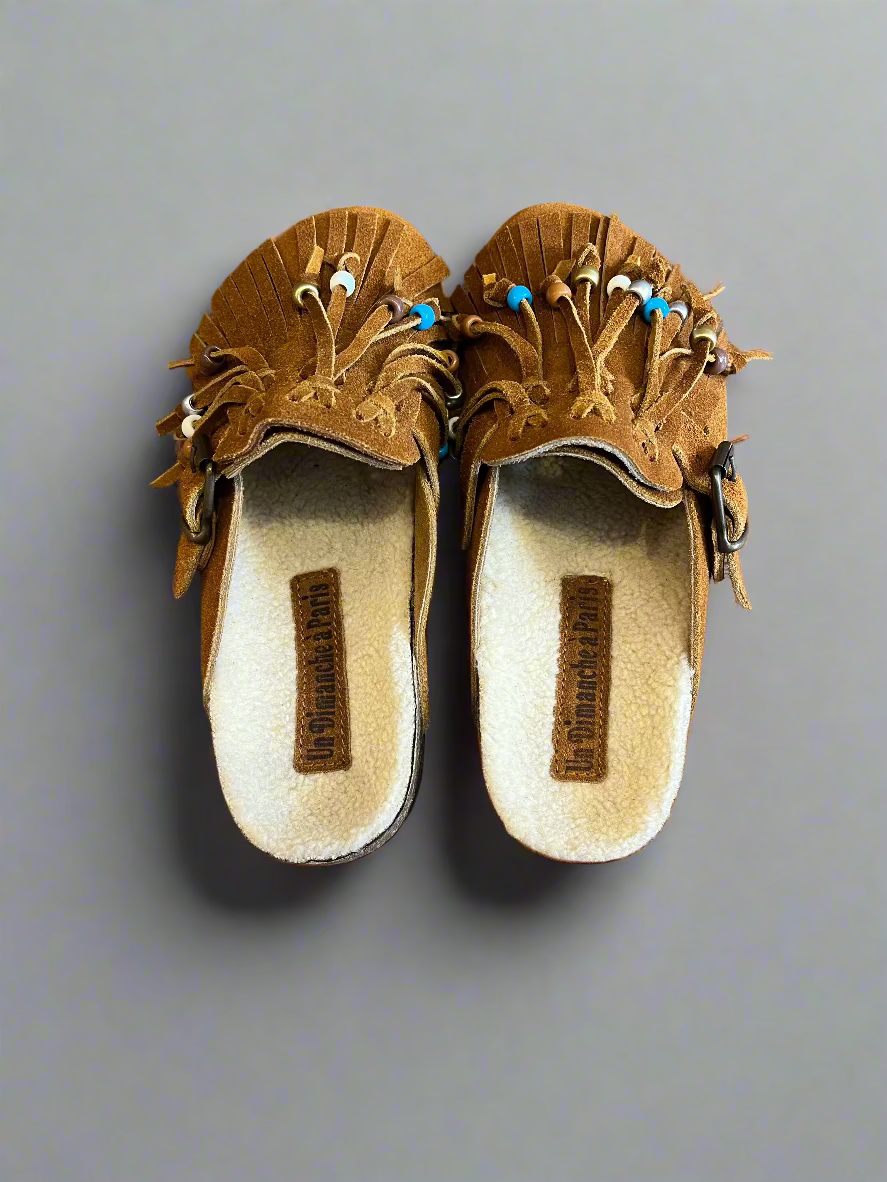 Nifty Shearling Clogs