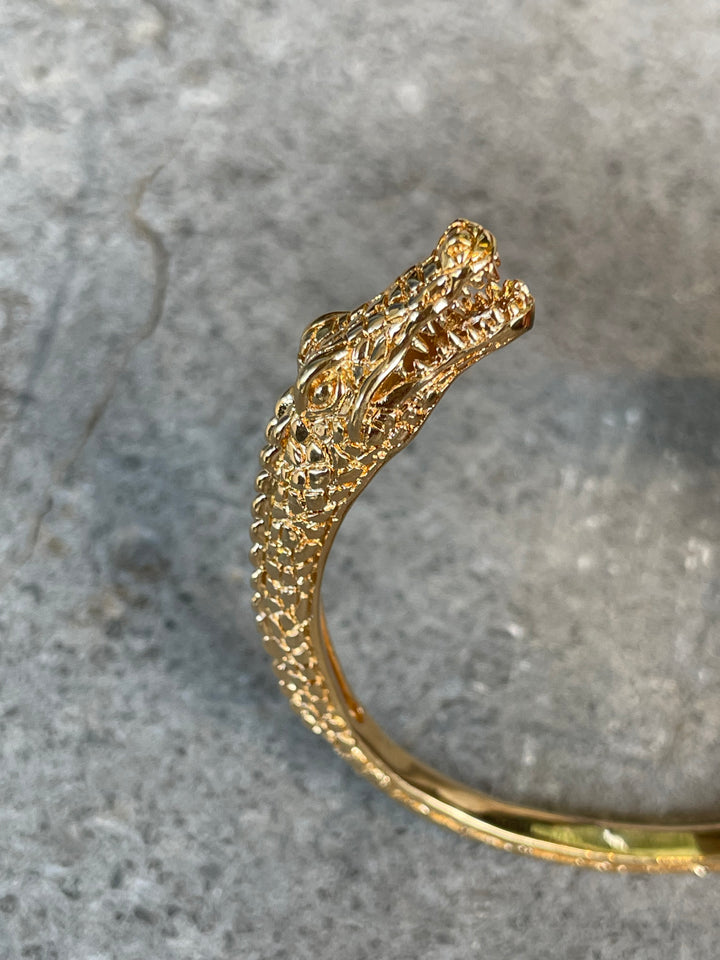 Chambéry Croc Bangle