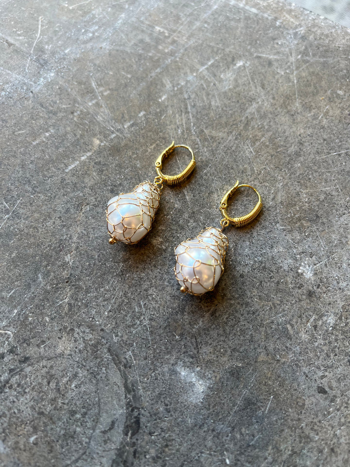 Biwa Earrings
