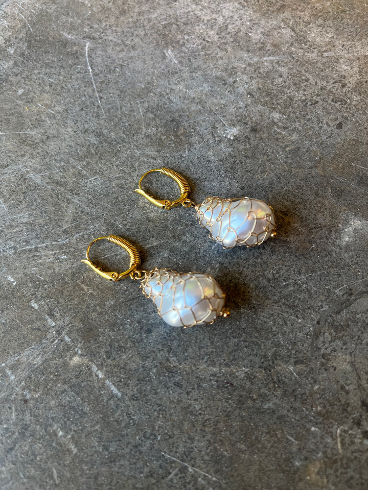 Biwa Earrings