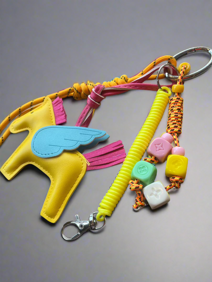 Unicorn Keyring