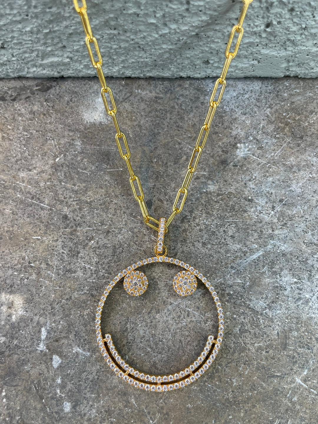 Happy Face Necklace